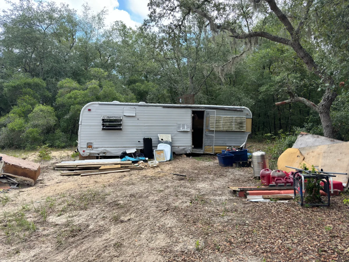Florida homeowner reviewing mortgage paperwork